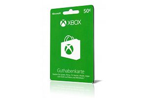 Xbox Live 50 Euro Guthaben Code